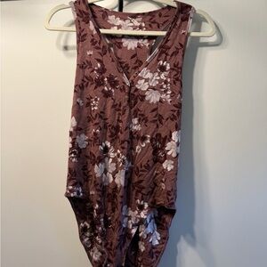 Floral bodysuit